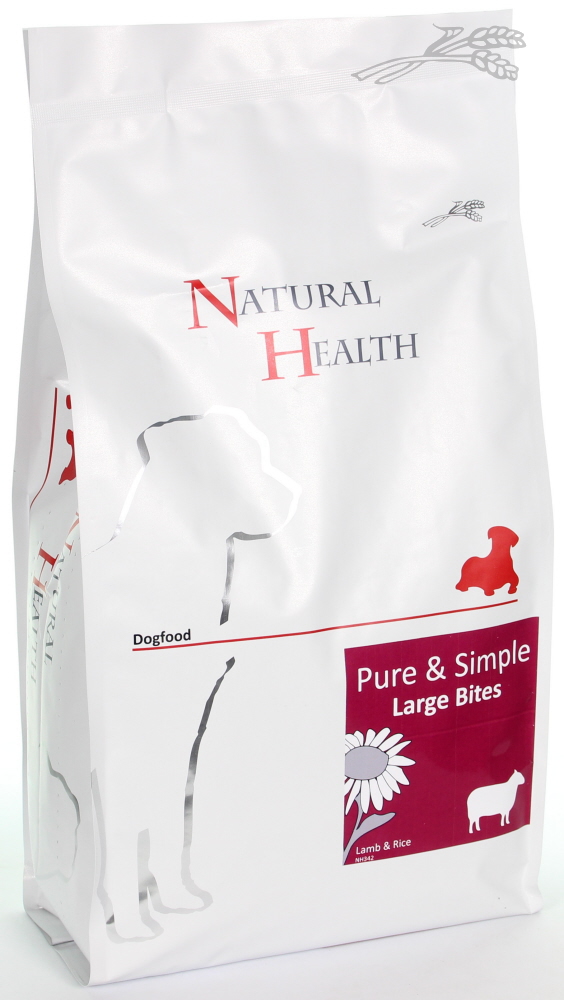 NATURAL HEALTH DOG LAMB/RICE LARGE BREED 2 KG