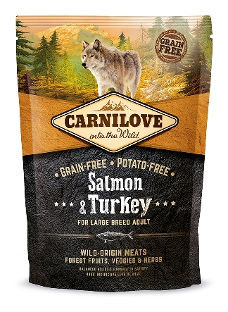 CARNILOVE DOG SALMON/TURKEY LARGE BREED