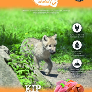 NIEKY'Z CHOICE GRAANVRIJ 50  PUPPY KIP/KALKOEN/ZALM