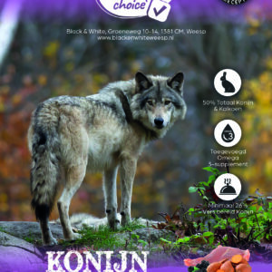 NIEKY'Z CHOICE GRAANVRIJ 50 KONIJN