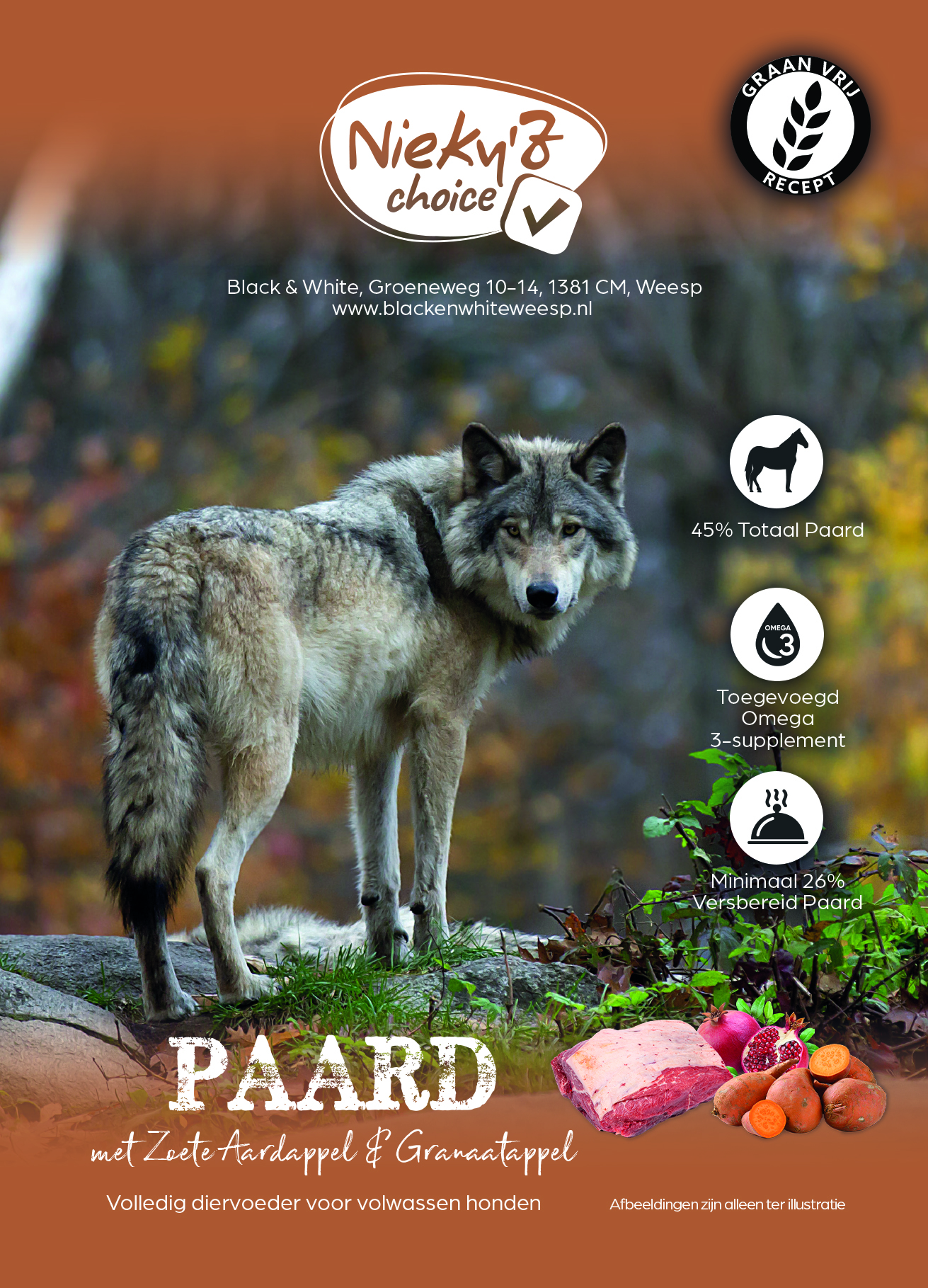 NIEKY'Z CHOICE GRAANVRIJ 50 PAARD