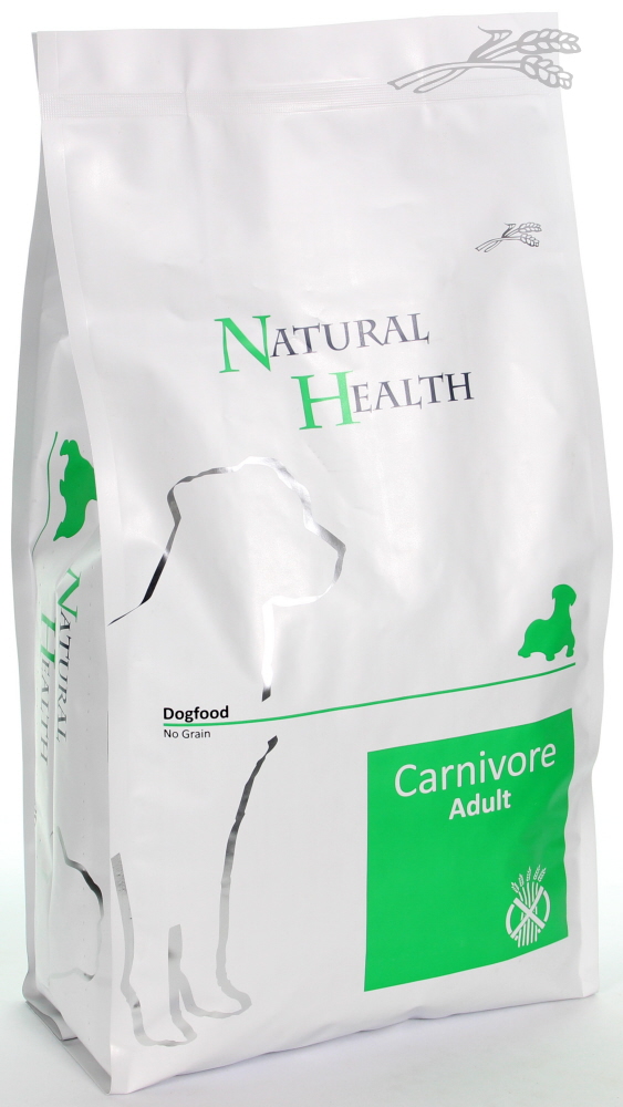NATURAL HEALTH DOG CARNIVORE 15 KG
