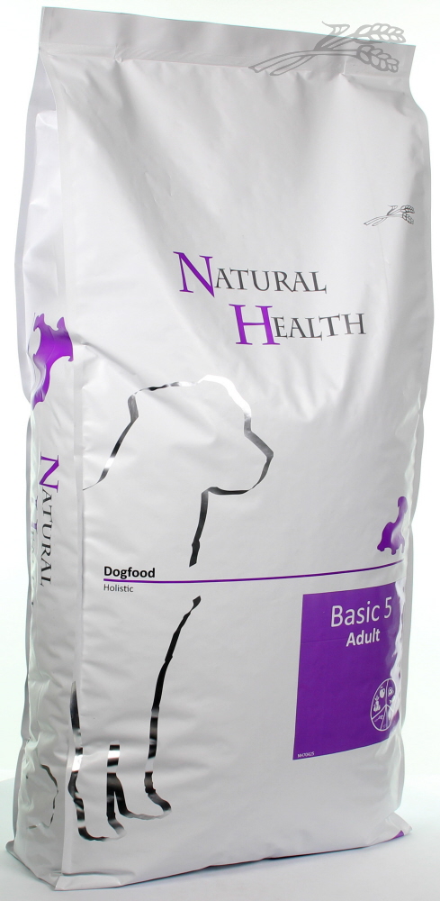 NATURAL HEALTH DOG BASIC 5 12.5 KG
