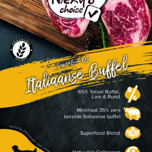 NIEKY'Z CHOICE SUPERFOOD 65 ITALIAANSE BUFFEL