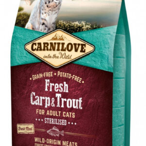 CARNILOVE CAT CARP & TROUT STERILIZED