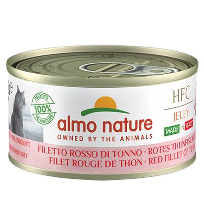 ALMO NATURE RODE TONIJN FILET IN JELLY