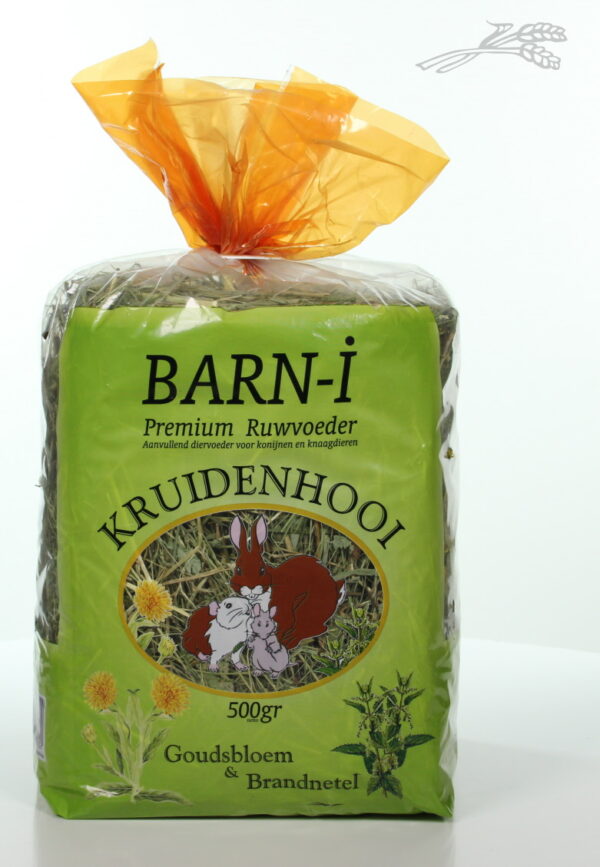 BARN-I KRUIDENHOOI GOUDSBLOEM & BRANDNETEL