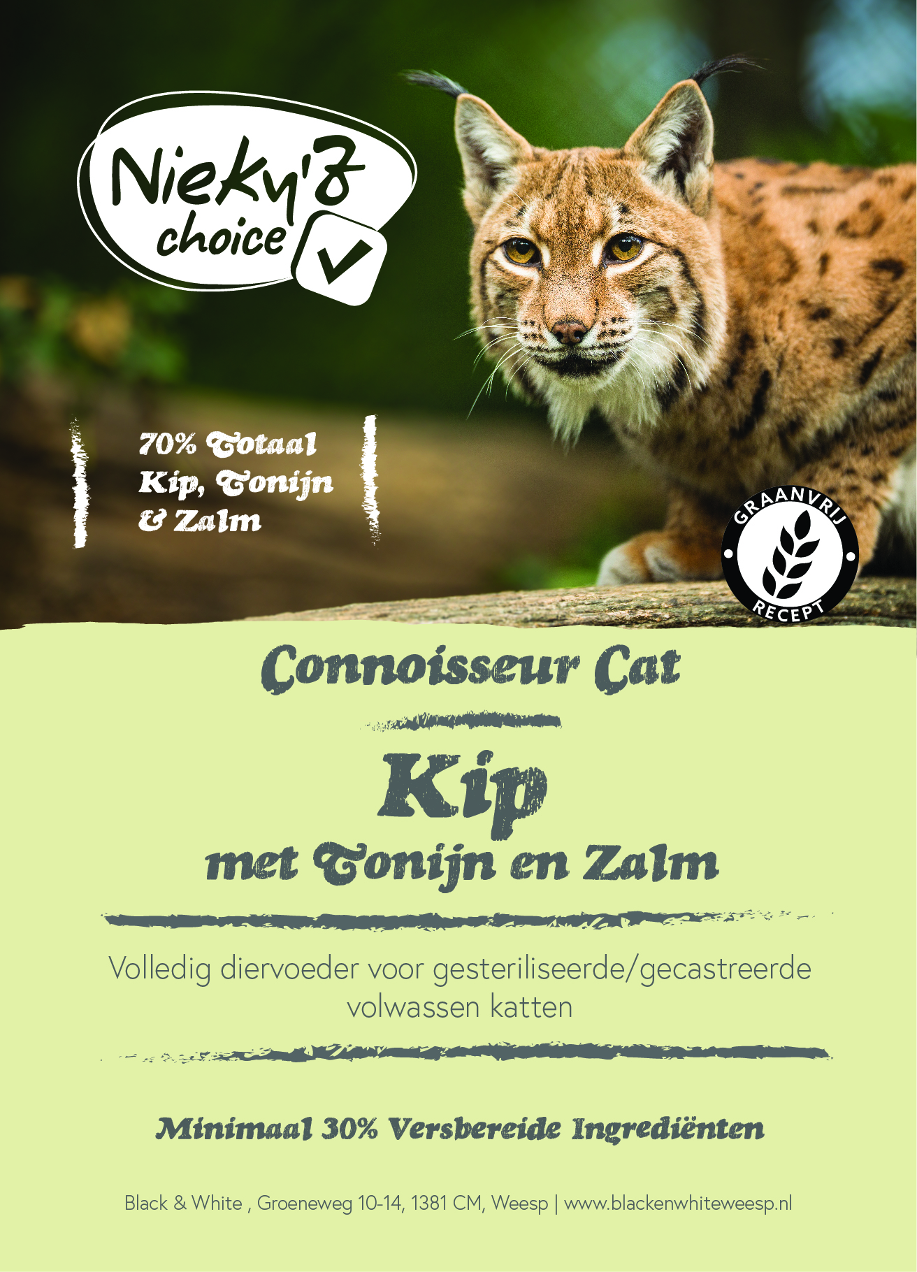 NIEKY’Z CHOICE CONNOISSEUR KIP TONIJN ZALM