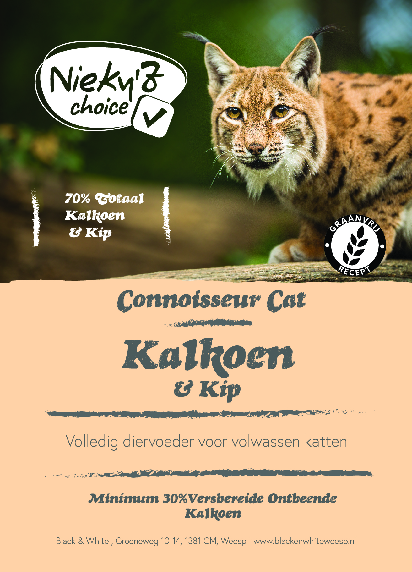 NIEKY’Z CHOICE CONNOISSEUR KALKOEN KIP