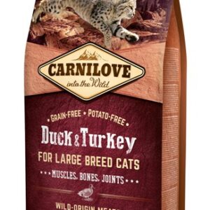 CARNILOVE CAT DUCK & TURKEY LARGE BREED