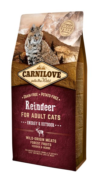 CARNILOVE CAT REINDEER ENERGY & OUTDOOR