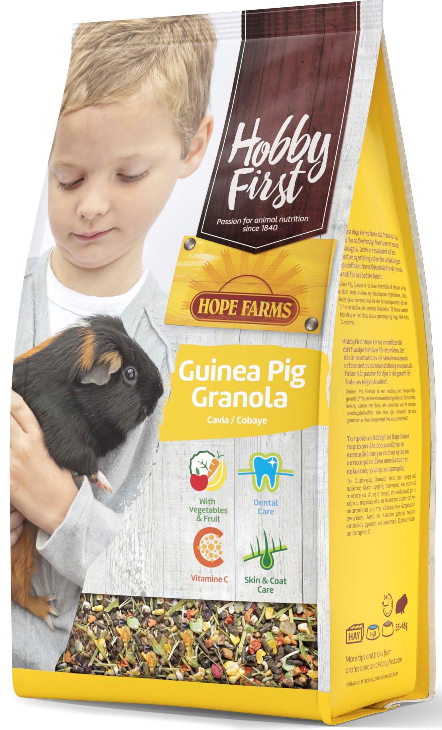 HOPE FARMS HOBBY FIRST GUINEA PIG GRANOLA