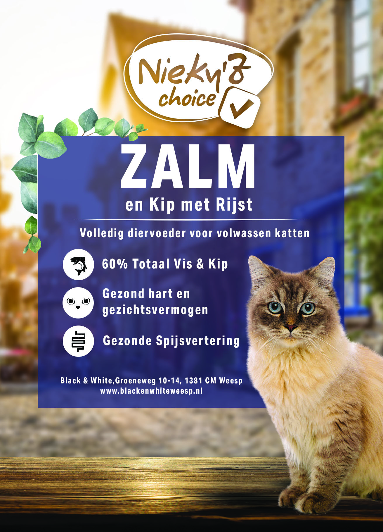 NIEKY’Z CHOICE SUPER PREMIUM ZALM & KIP