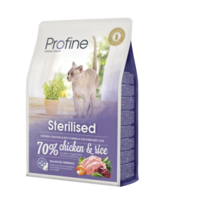 PROFINE CAT ADULT STERILISED CHICKEN & RICE