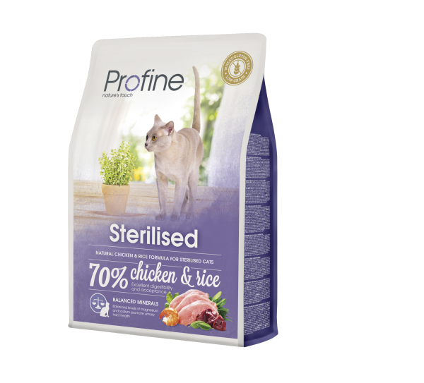 PROFINE CAT ADULT STERILISED CHICKEN & RICE