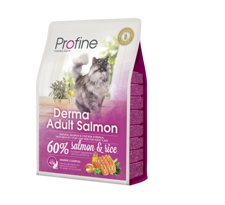 PROFINE CAT ADULT DERMA SALMON & RICE