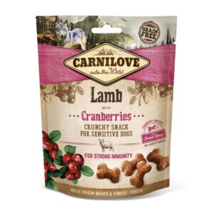 CARNILOVE CRUNCHY SNACK LAMB & CRANBERRIES