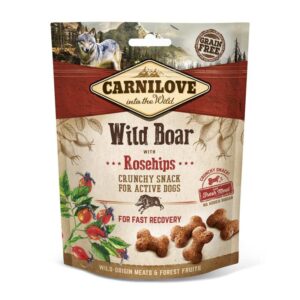 CARNILOVE CRUNCHY SNACK WILD BOAR & ROSEHIPS
