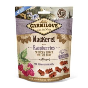 CARNILOVE CRUNCHY SNACK MACKEREL & RASPBERRIES