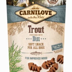 CARNILOVE SOFT SNACK TROUT & DILL