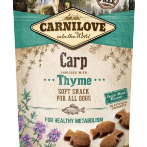 CARNILOVE SOFT SNACK CARP & THYME