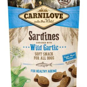 CARNILOVE SOFT SNACK SARDINES & WILD GARLIC