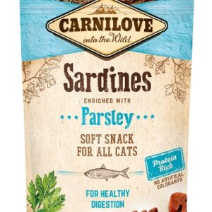 CARNILOVE CAT SOFT SNACK SARDINES & PARSLEY