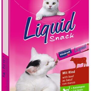 VITAKRAFT KAT LIQUID SNACK RUNDVLEES & INULINE