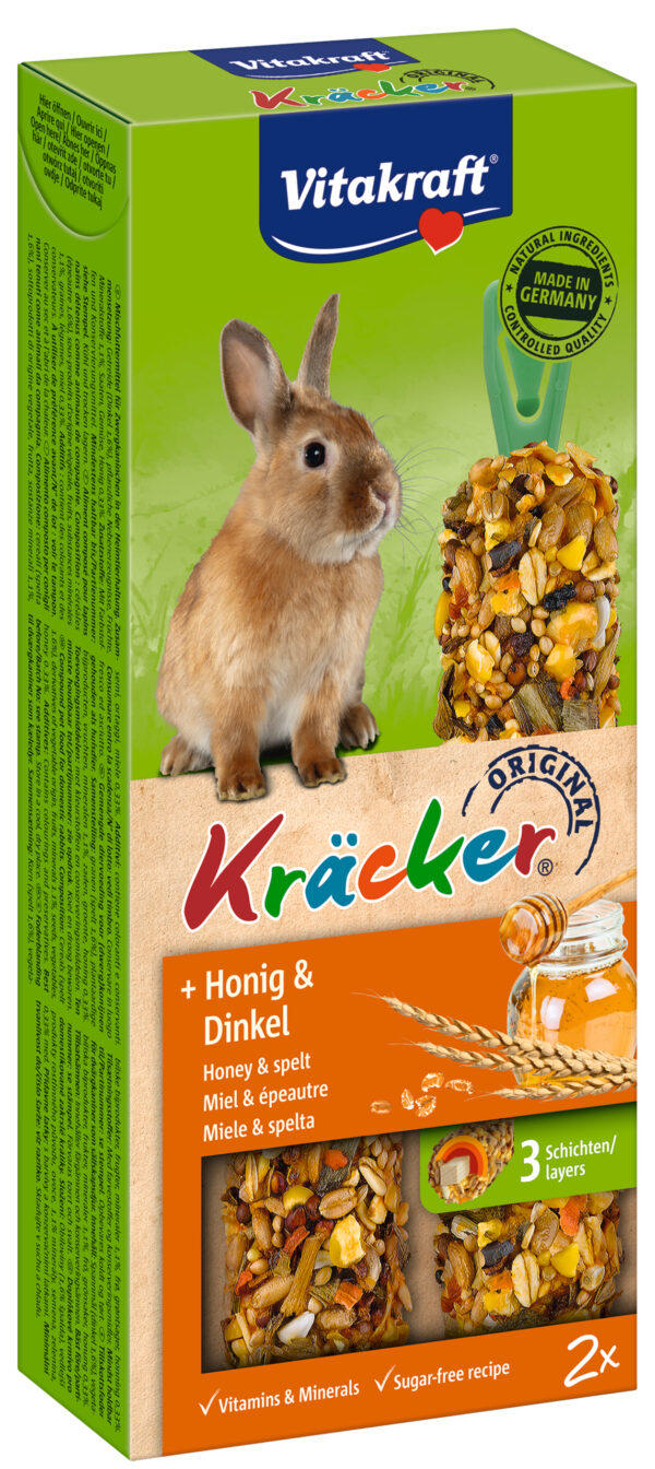 VITAKRAFT KRÄCKER KONIJN HONING & SPELT