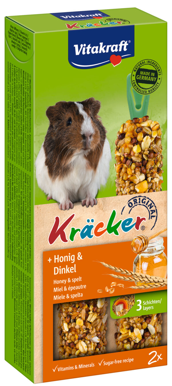 VITAKRAFT KRÄCKER CAVIA HONING & SPELT