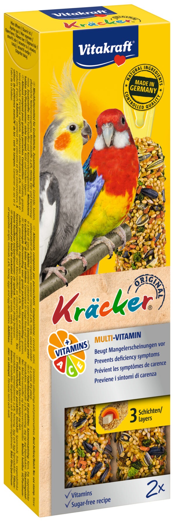 VITAKRAFT KRÄCKER VALKPARKIET MULTI VITAMINE