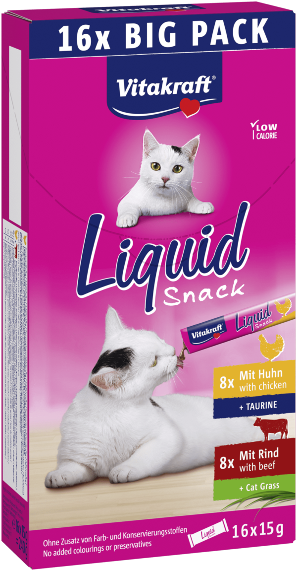 VITAKRAFT KAT LIQUID SNACK MULTIPACK