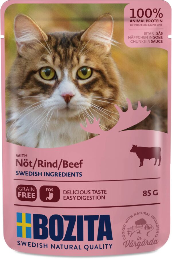 BOZITA FELINE POUCH  BEEF