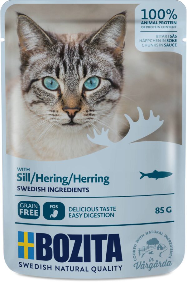 BOZITA FELINE POUCH  HERRING