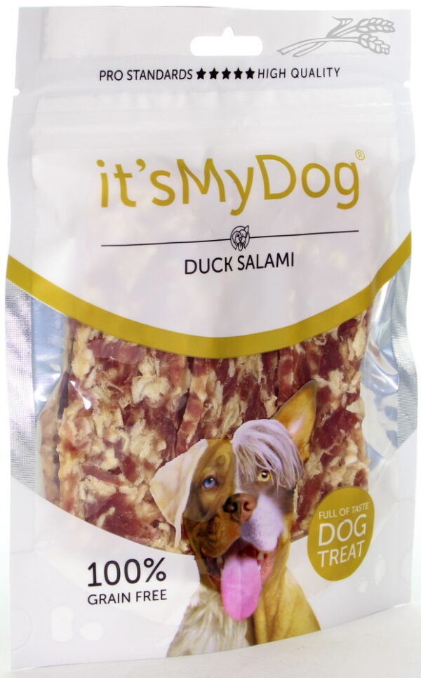 IT’S MY DOG TREATS DUCK SALAMI