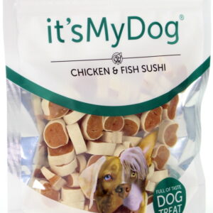 IT’S MY DOG TREATS CHICKEN & FISH SUSHI