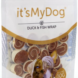 IT’S MY DOG TREATS DUCK & FISH WRAP