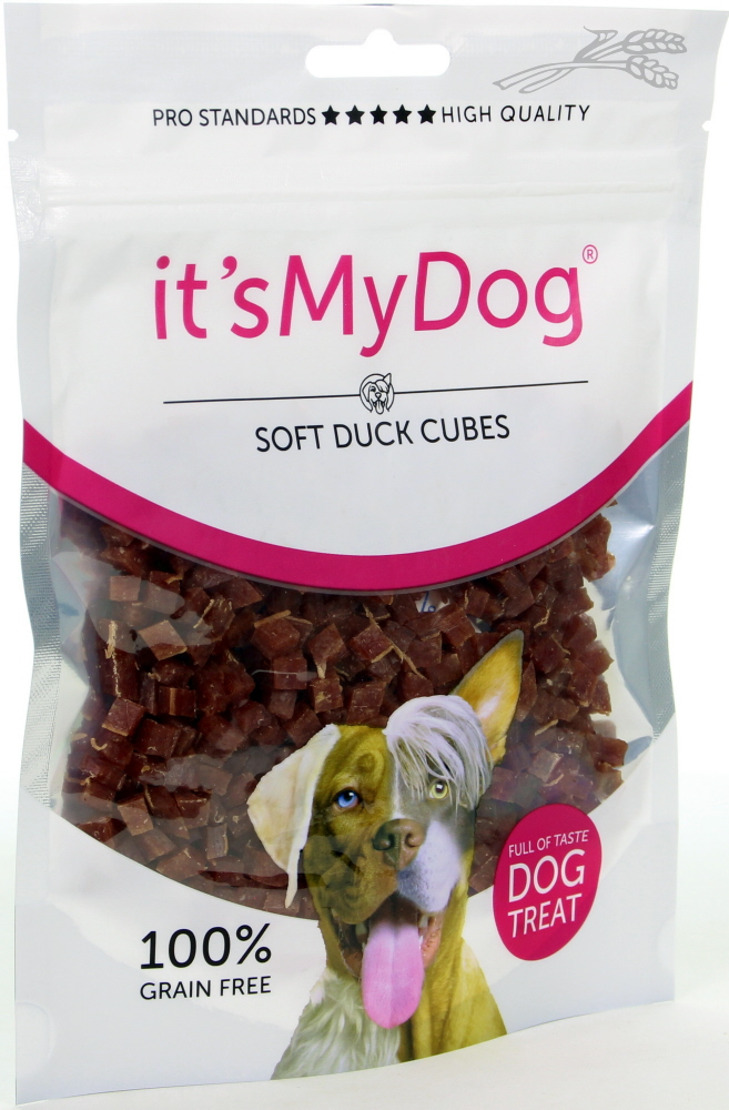 IT'S MY DOG TREATS DUCK SOFT CUBE