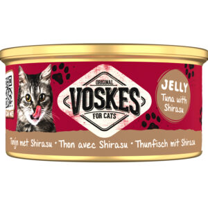 VOSKES GELEI TONIJN MET SHIRASU 85 GRAM