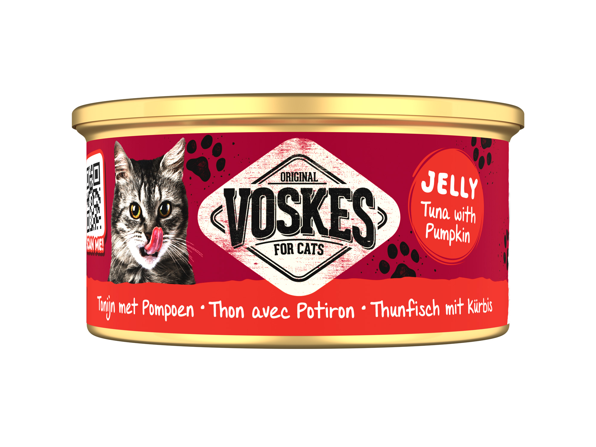 VOSKES GELEI TONIJN MET POMPOEN 85 GRAM