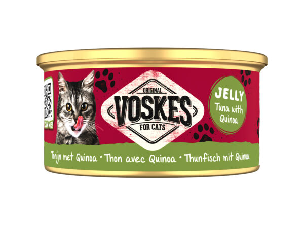 VOSKES GELEI TONIJN MET QUINOA 85 GRAM