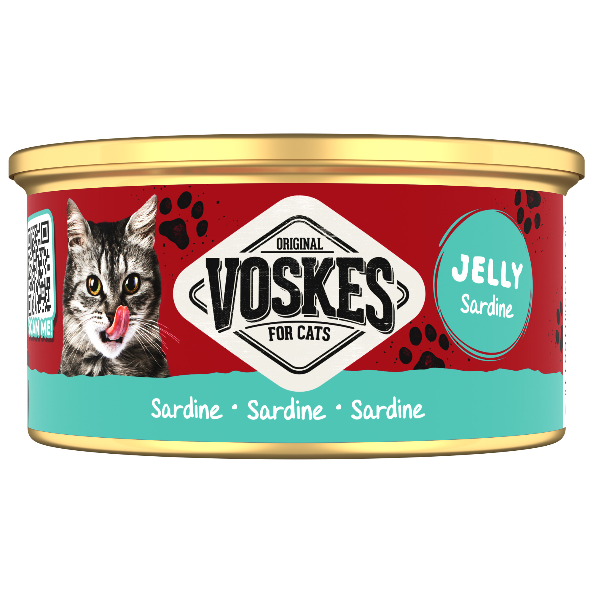 VOSKES GELEI SARDINE 85 GRAM
