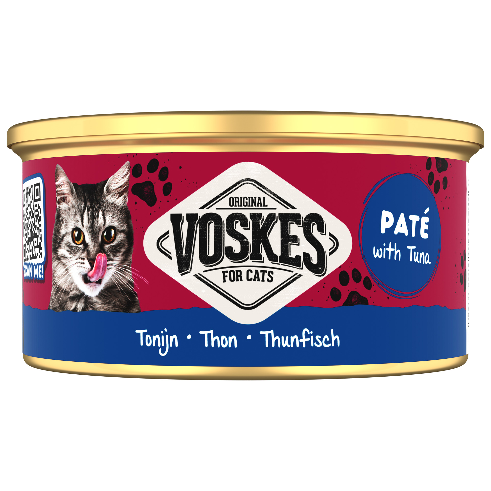 VOSKES PATÉ MET TONIJN 85 GRAM